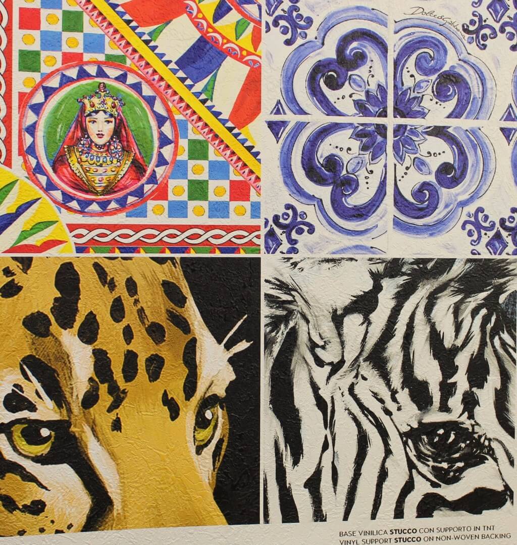 Mural zebra Dolce & Gabbana TCW001 TCAI5 UZ005 N.1