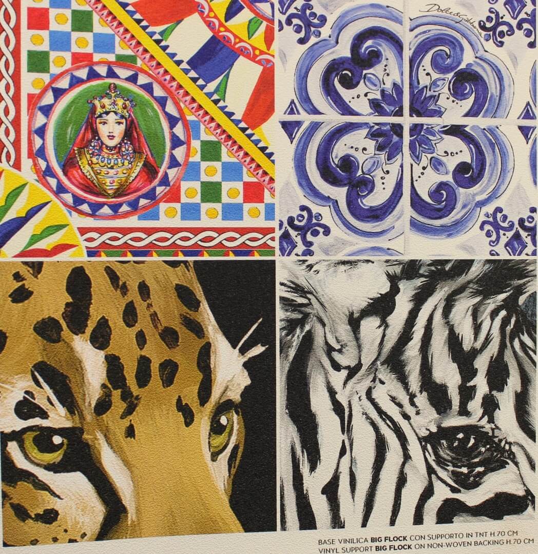 Mural zebra Dolce & Gabbana TCW001 TCAI5 UZ005 N.1