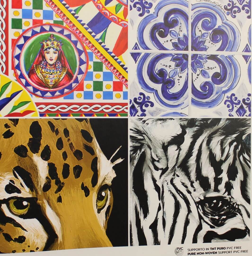 Mural zebra Dolce & Gabbana TCW001 TCAI5 UZ005 N.1