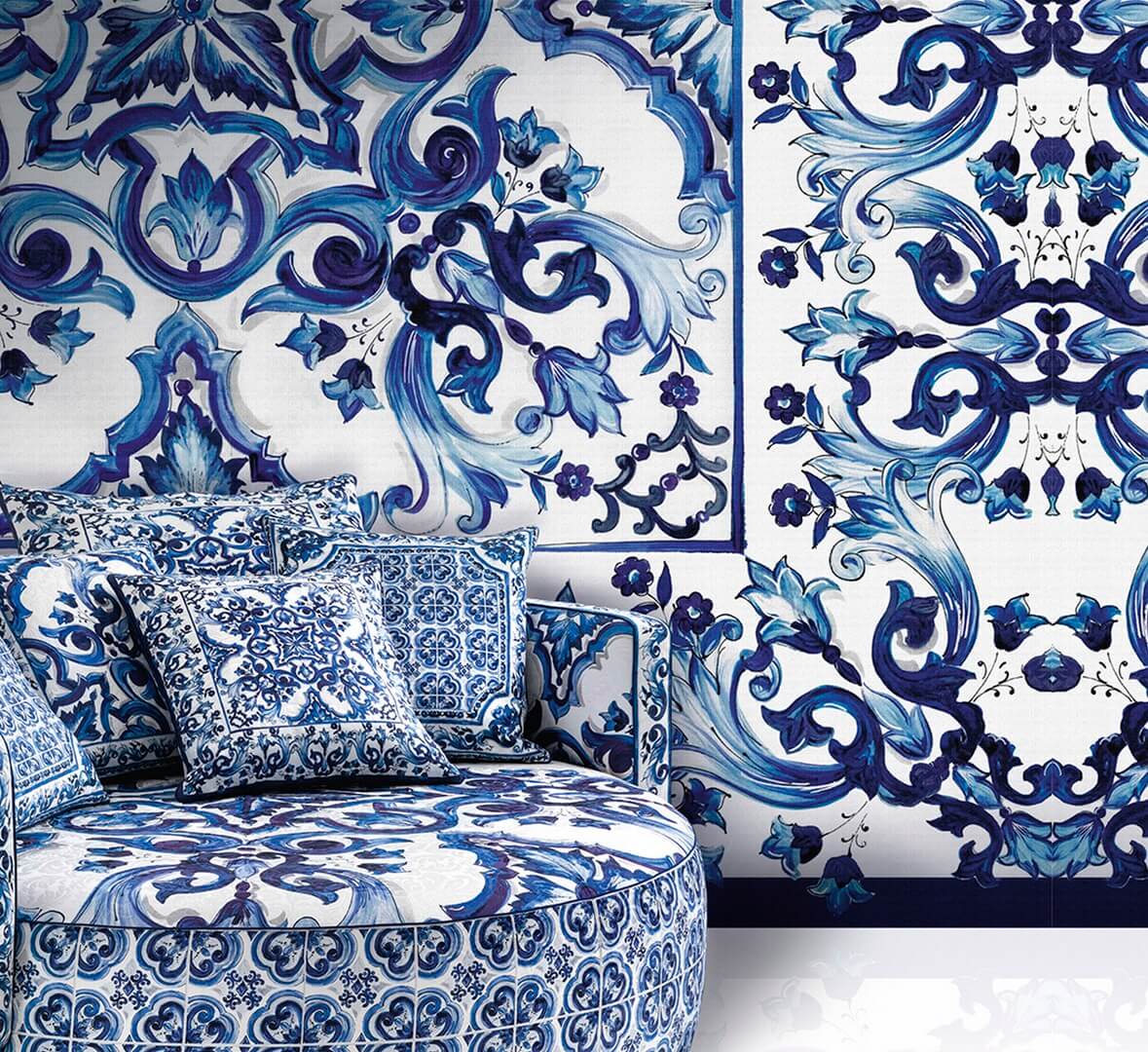 Mural jak ceramika azulejo Dolce & Gabbana TCW001 TCAI8 UB011 N.1