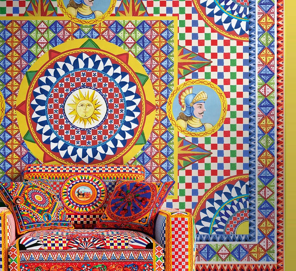 Mural nowoczesny Dolce & Gabbana TCW011 TCAHP UC092 N.1