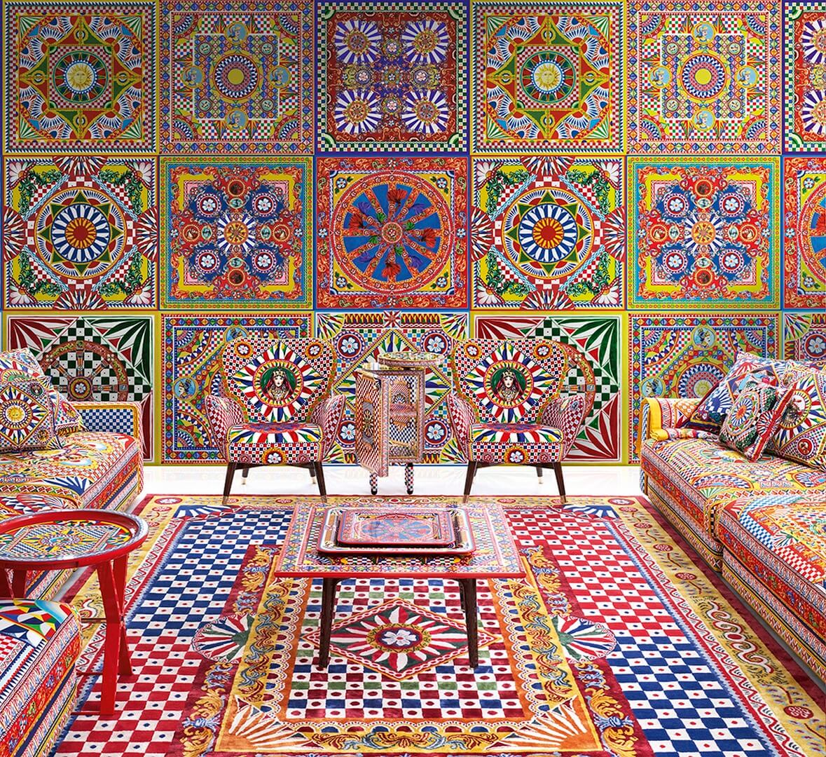 Mural patchwork Dolce & Gabbana TCW012 TCAHP UC085 N.1