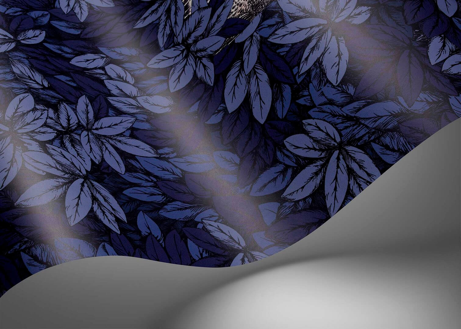 Tapeta liście i sowy Cole & Son Foglie e Civette 123/11053 Fornasetti Senza Tempo II