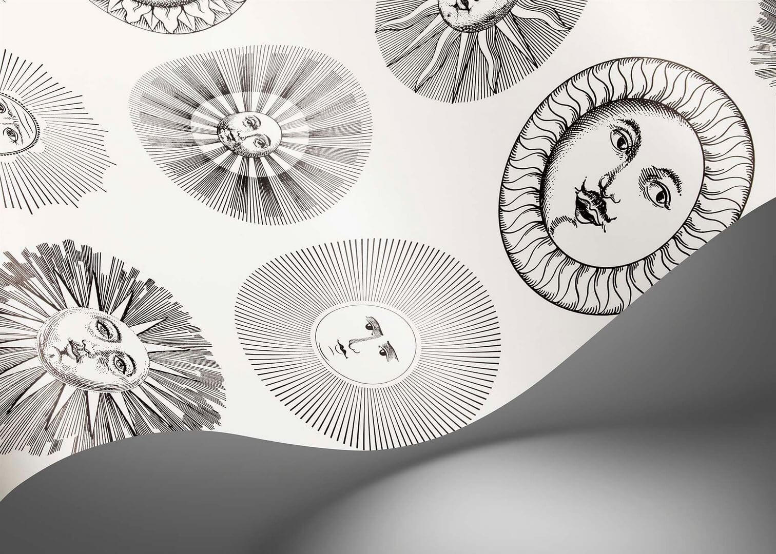 Tapeta słońce Cole & Son Soli 123/1001 Fornasetti Senza Tempo II