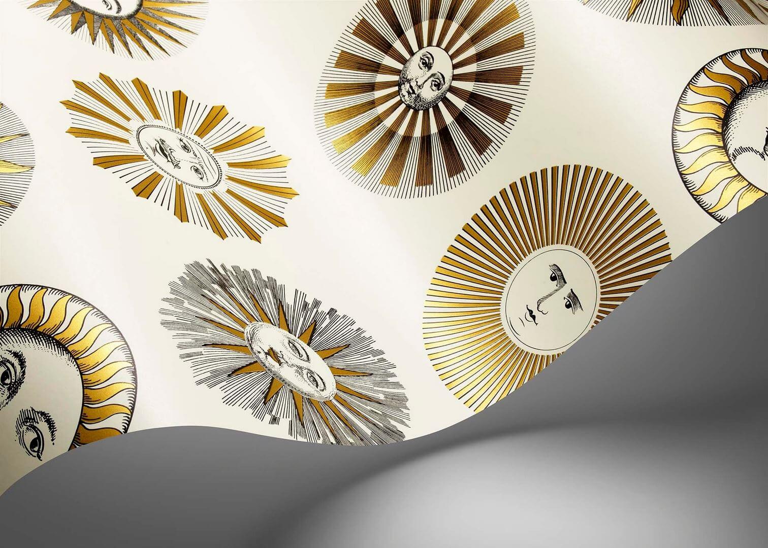 Tapeta słońce Cole & Son Soli 123/1002 Fornasetti Senza Tempo II