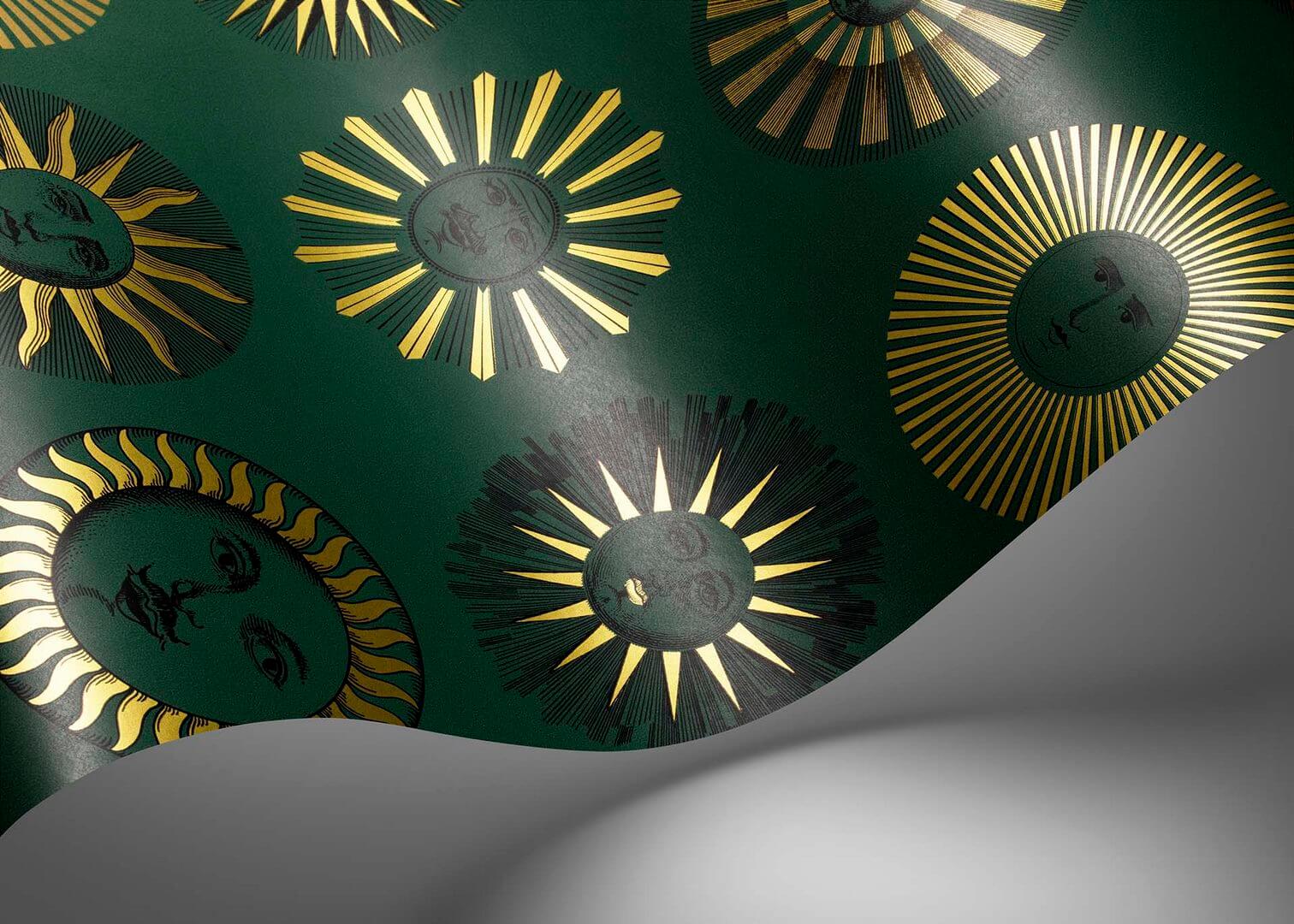 Tapeta słońce Cole & Son Soli 123/1005 Fornasetti Senza Tempo II