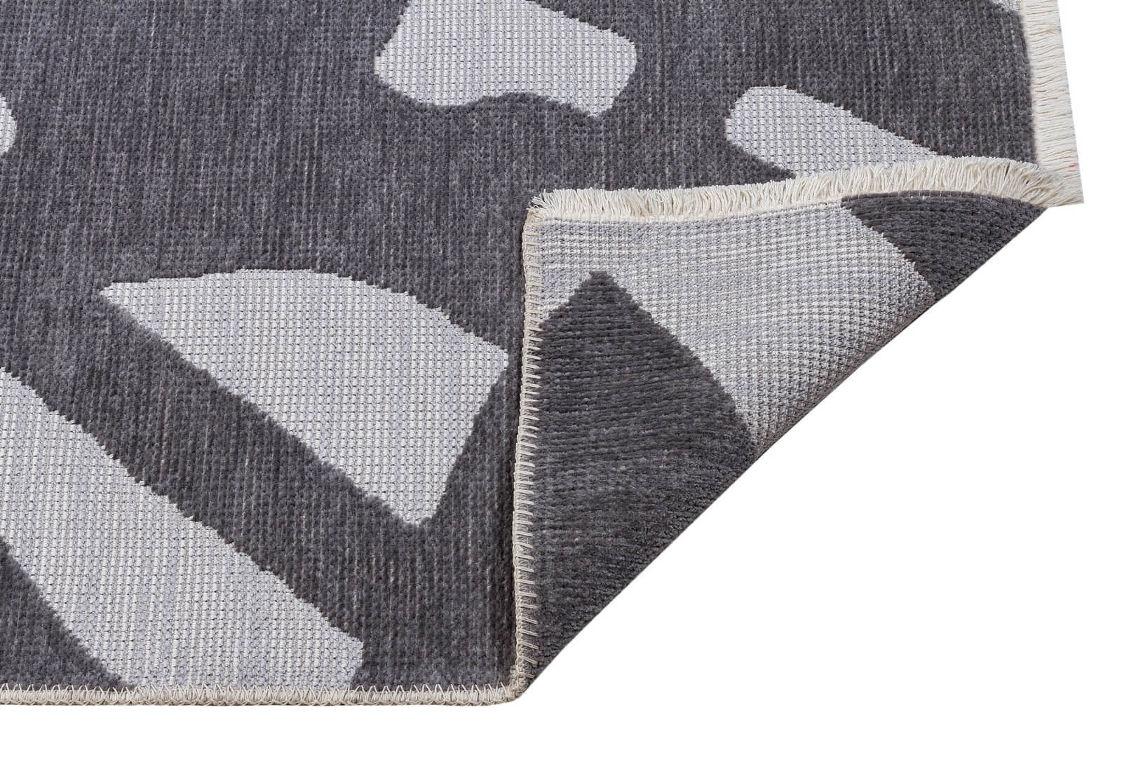 Dywan dwustronny abstrakcyjny Boucle 4122 Abstract Grey