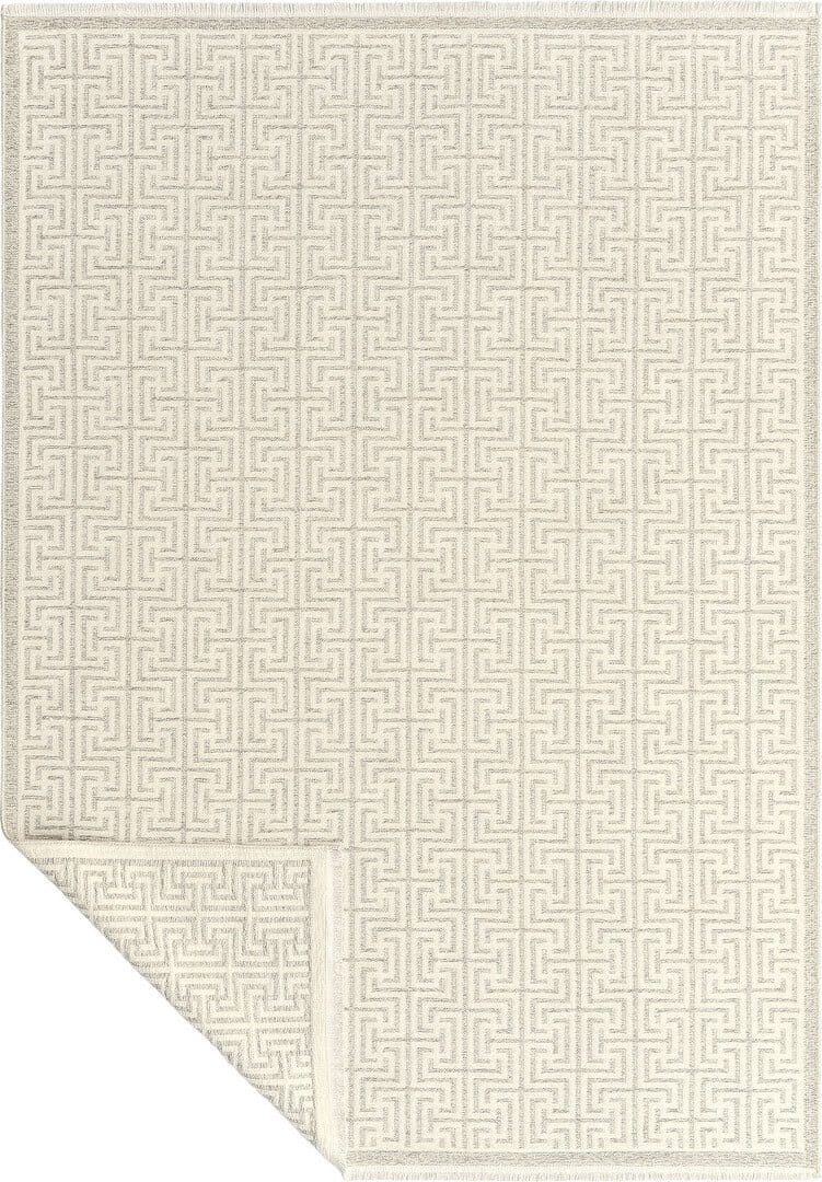 Dywan dwustronny labirynt Boucle 4127 Labirynth Beige