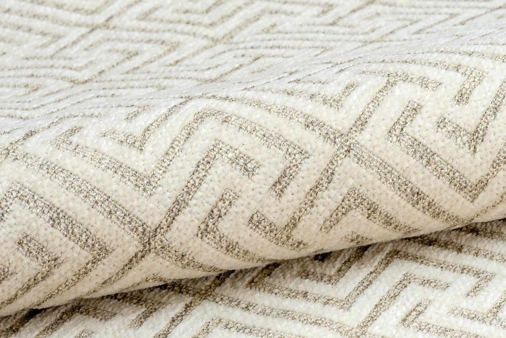 Dywan dwustronny labirynt Boucle 4127 Labirynth Beige