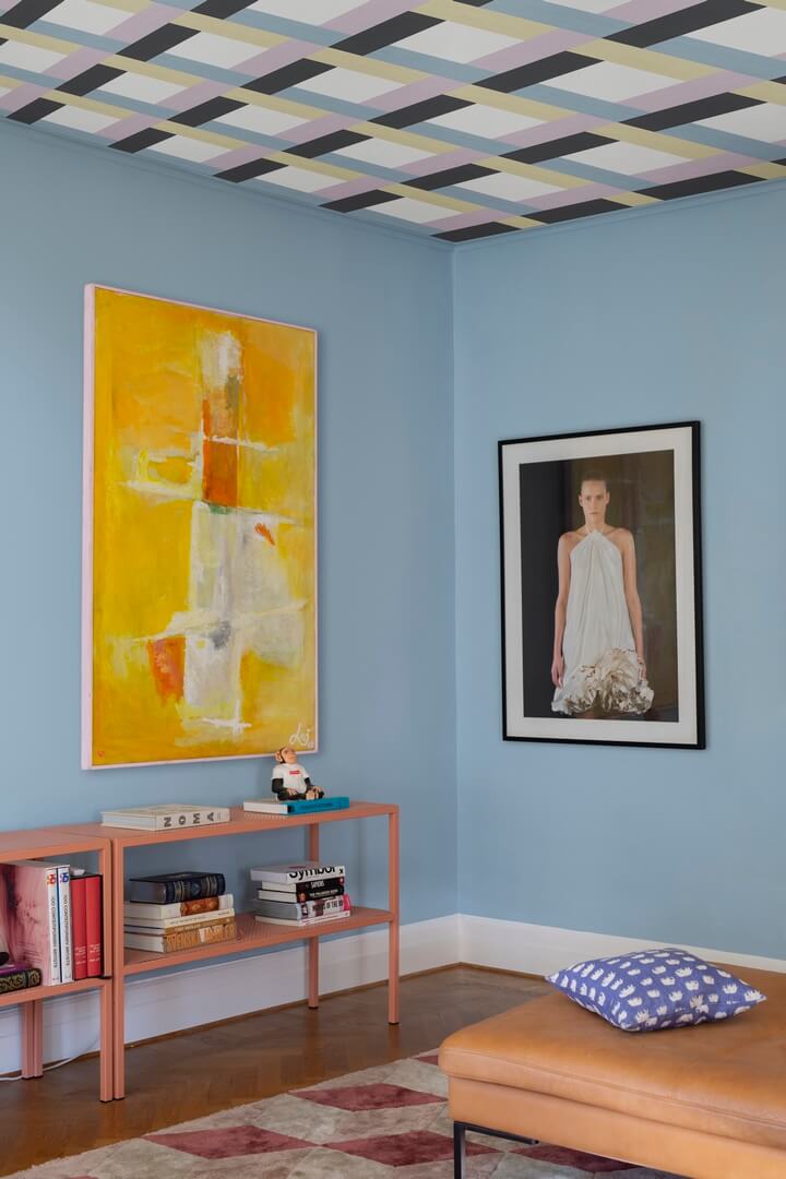 Fototapeta geometryczna Rebel Walls R19406 Don't be Square Rainbow Maximalism More is More