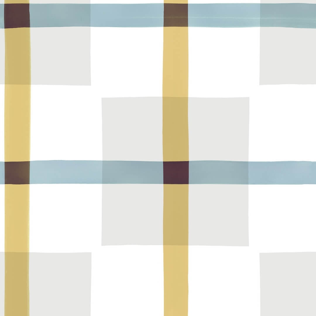 Fototapeta nowoczesna krata Rebel Walls R19428 Outside the Box Yellow Grey Maximalism More is More