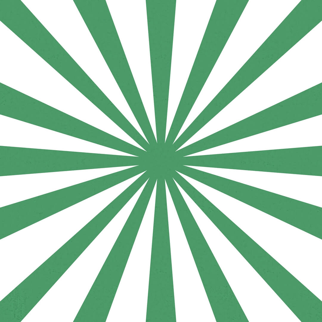 Fototapeta promienie Rebel Walls R19456 Rays Green Maximalism More is More