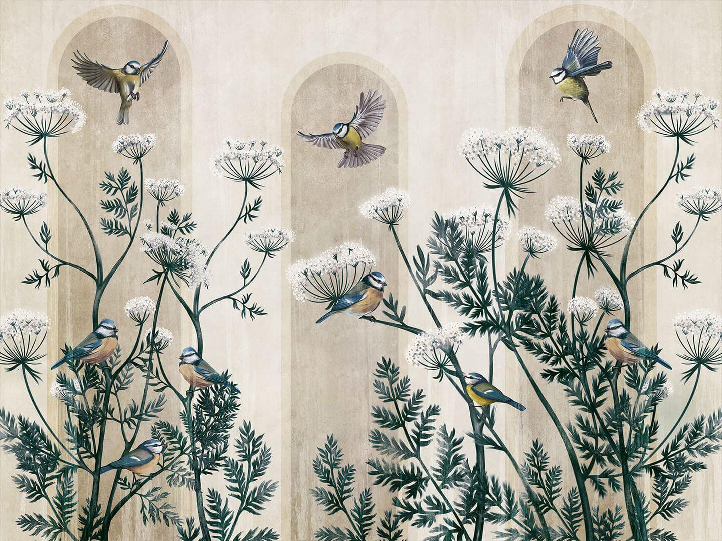 Fototapeta botaniczna Wallcraft Kerebi 775312301