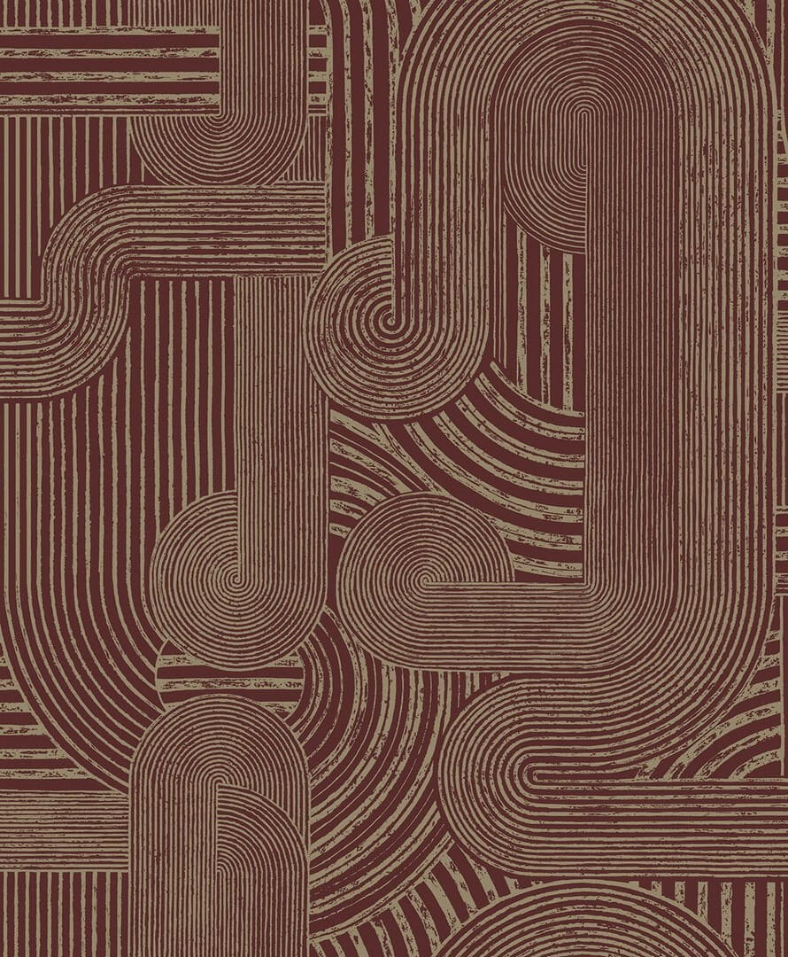 Tapeta geometryczna, linie Holden 65951 Macrame Khalili