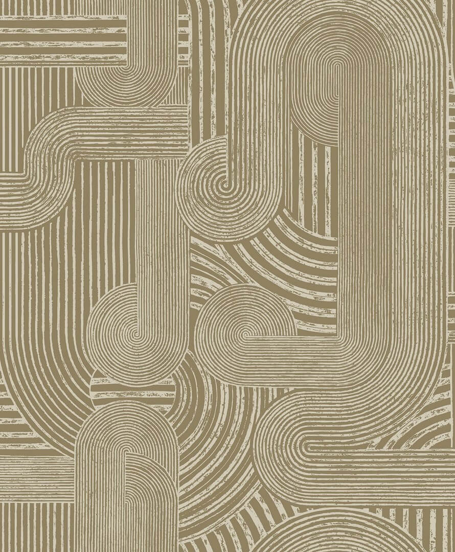 Tapeta geometryczna, linie Holden 65954 Macrame Khalili