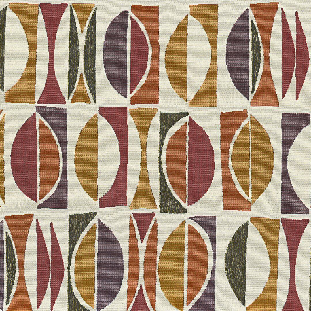 Tkanina outdoorowa geometryczna Casamance 45050216 Amalfi