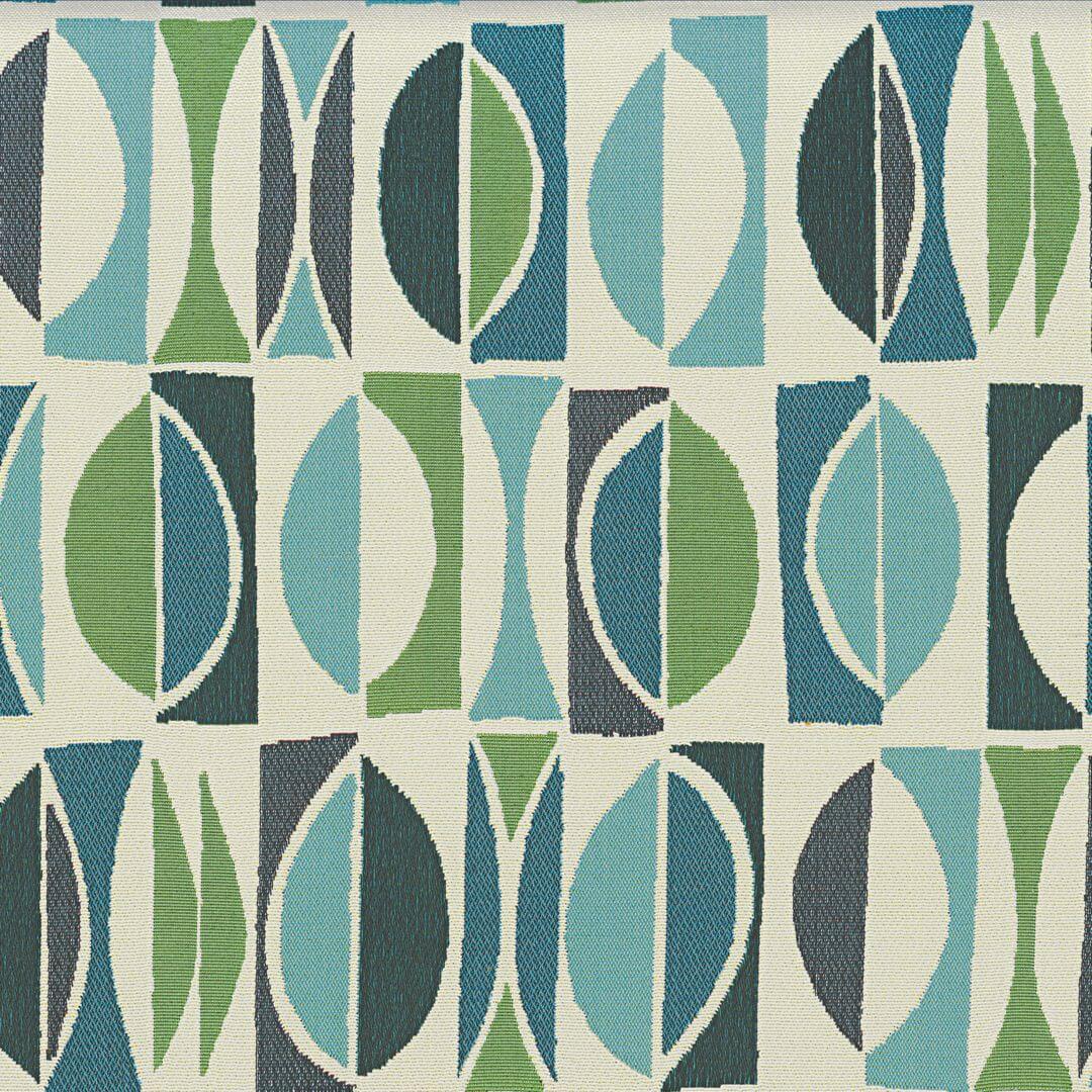 Tkanina outdoorowa geometryczna Casamance 45050424 Amalfi
