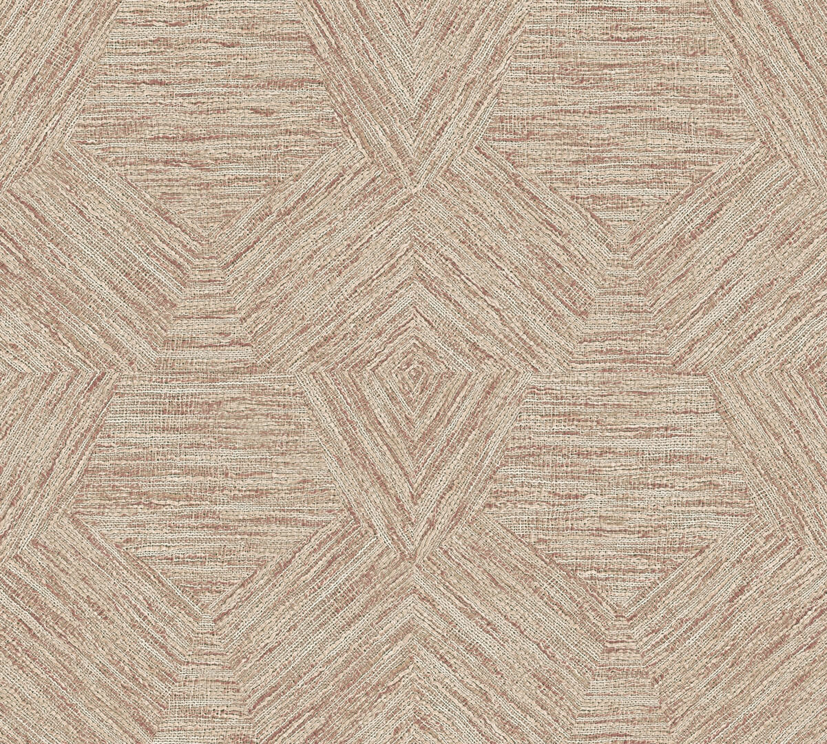 Tapeta geometryczna jak bukla Arte Pentagono 33045 Antigua