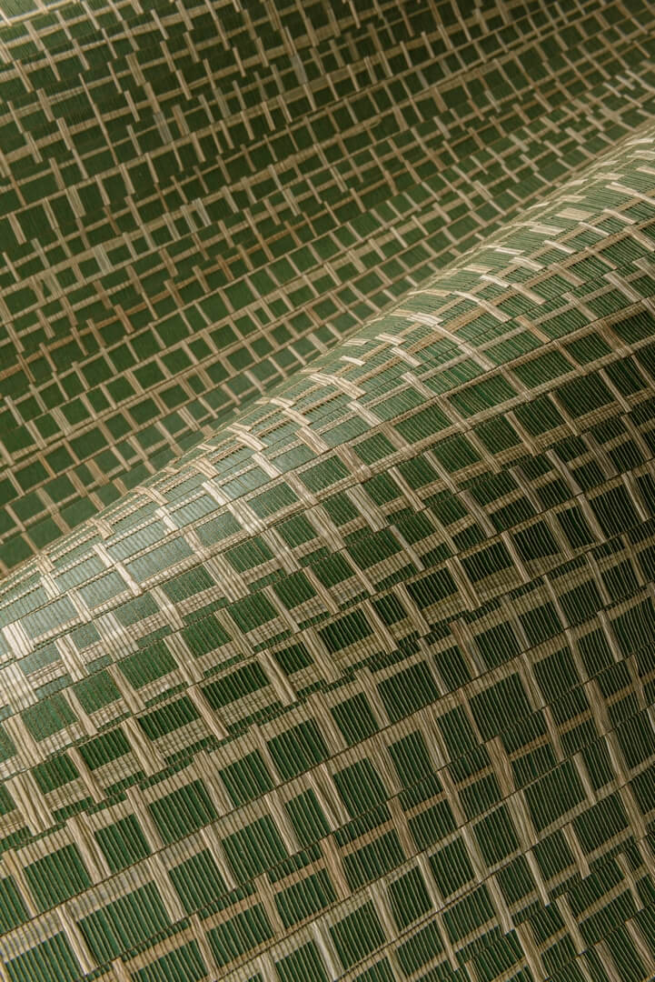 Tapeta naturalna z rafii Arte Ruban 48070 Les Forets