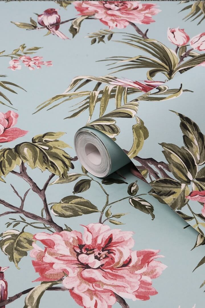 Tapeta botaniczna Next 118254 Birds & Blooms