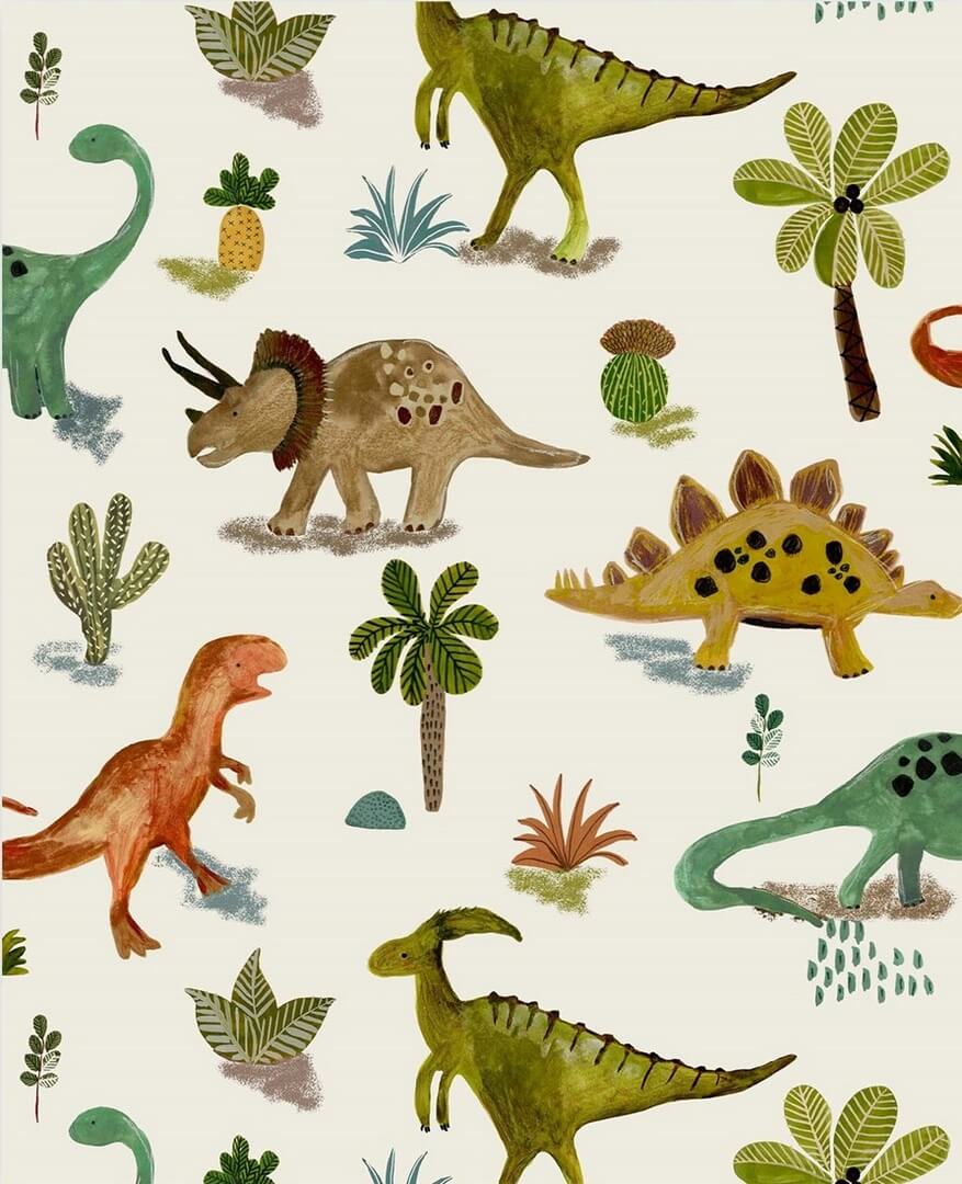 Tapeta dinozaury Next 118331 Prehistoric Dinosaur & Friends