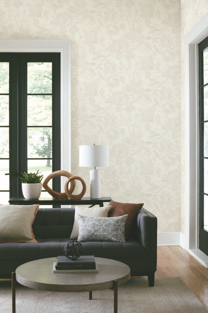 Tapeta abstrakcyjne kwiaty York Wallcoverings BL1734 Brushstroke Floral Blooms II