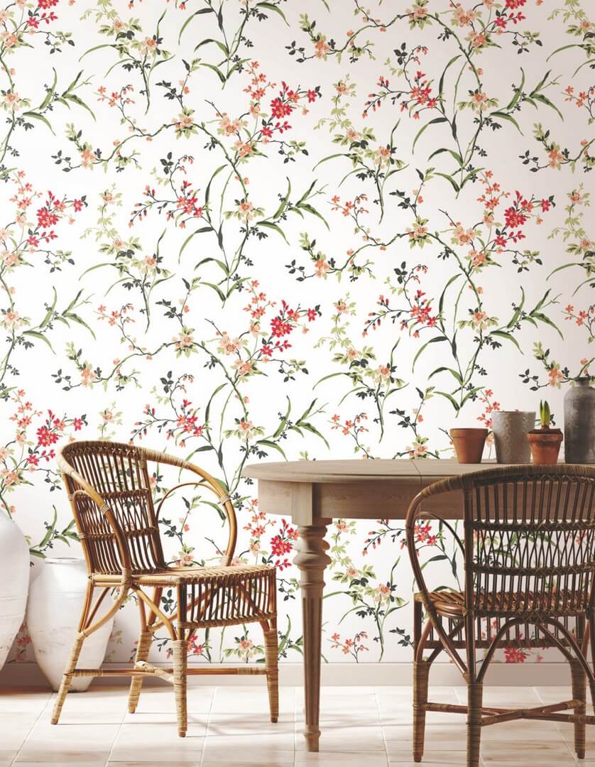 Tapeta roślinna York Wallcoverings BL1741 Blossom Branches Blooms II