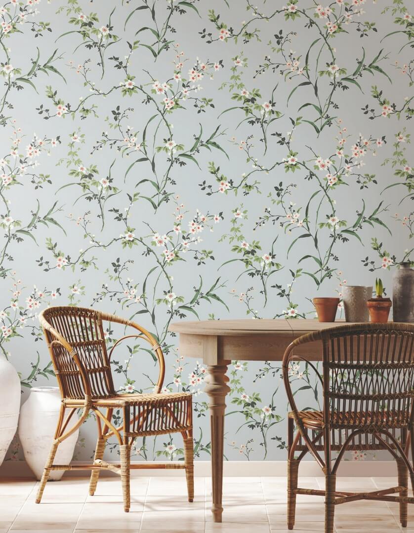Tapeta roślinna York Wallcoverings BL1743 Blossom Branches Blooms II