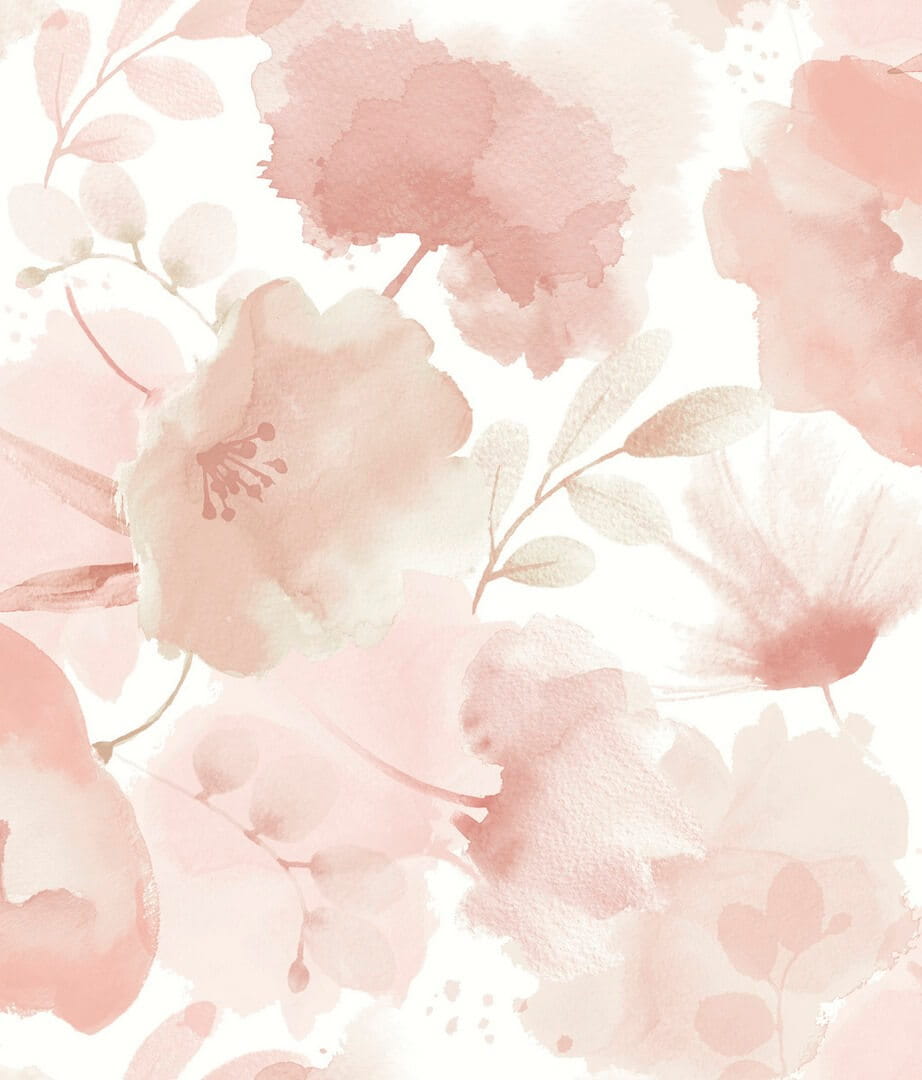 Tapeta akwarelowe kwiaty York Wallcoverings BL1772 Watercolor Bouquet Blooms II