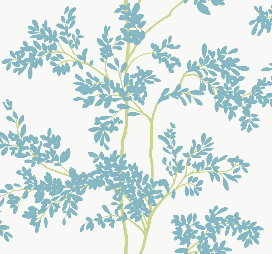 Tapeta drzewa York Wallcoverings BL1803 Lunaria Silhouette Blooms II
