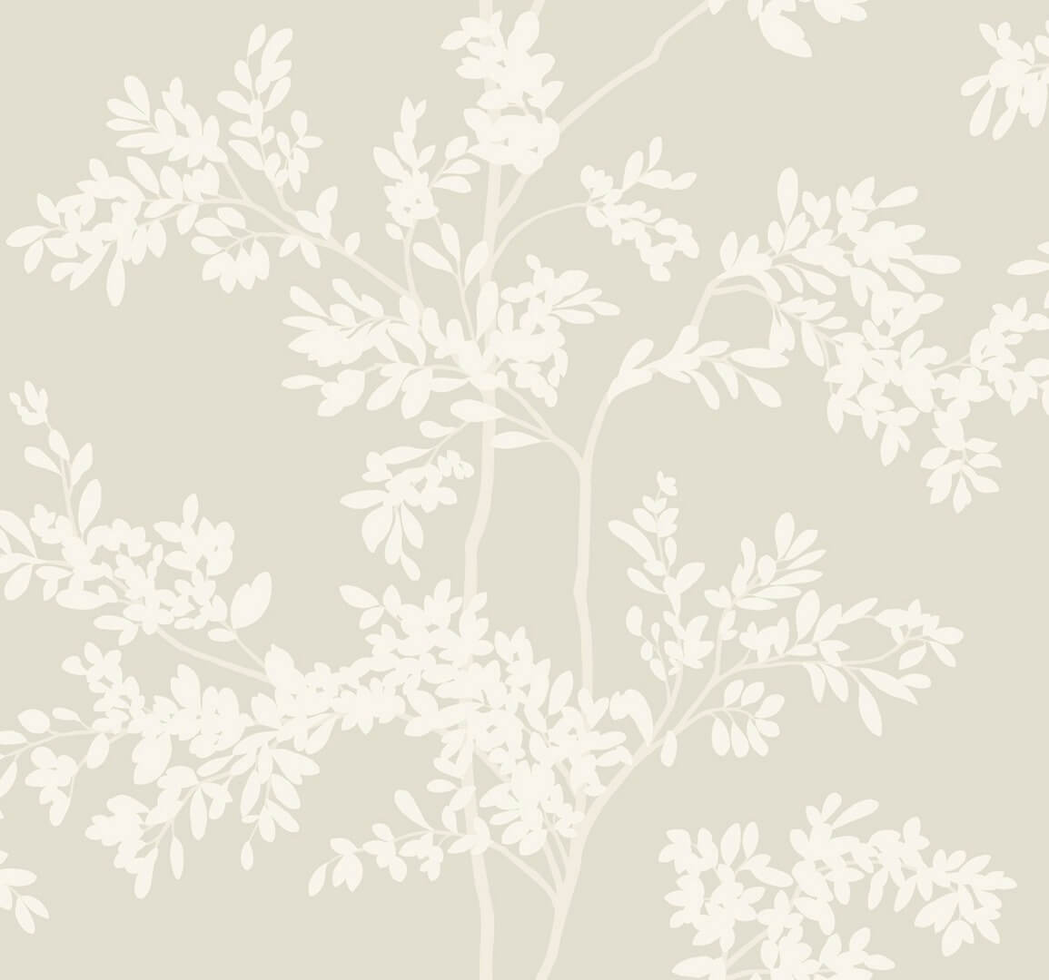Tapeta drzewa York Wallcoverings BL1805 Lunaria Silhouette Blooms II