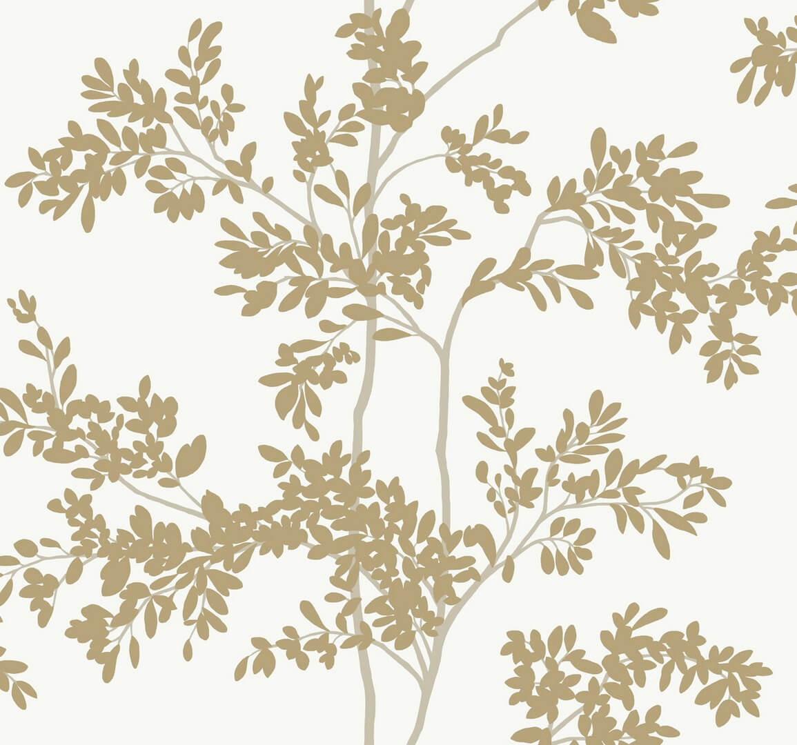 Tapeta drzewa York Wallcoverings BL1806 Lunaria Silhouette Blooms II