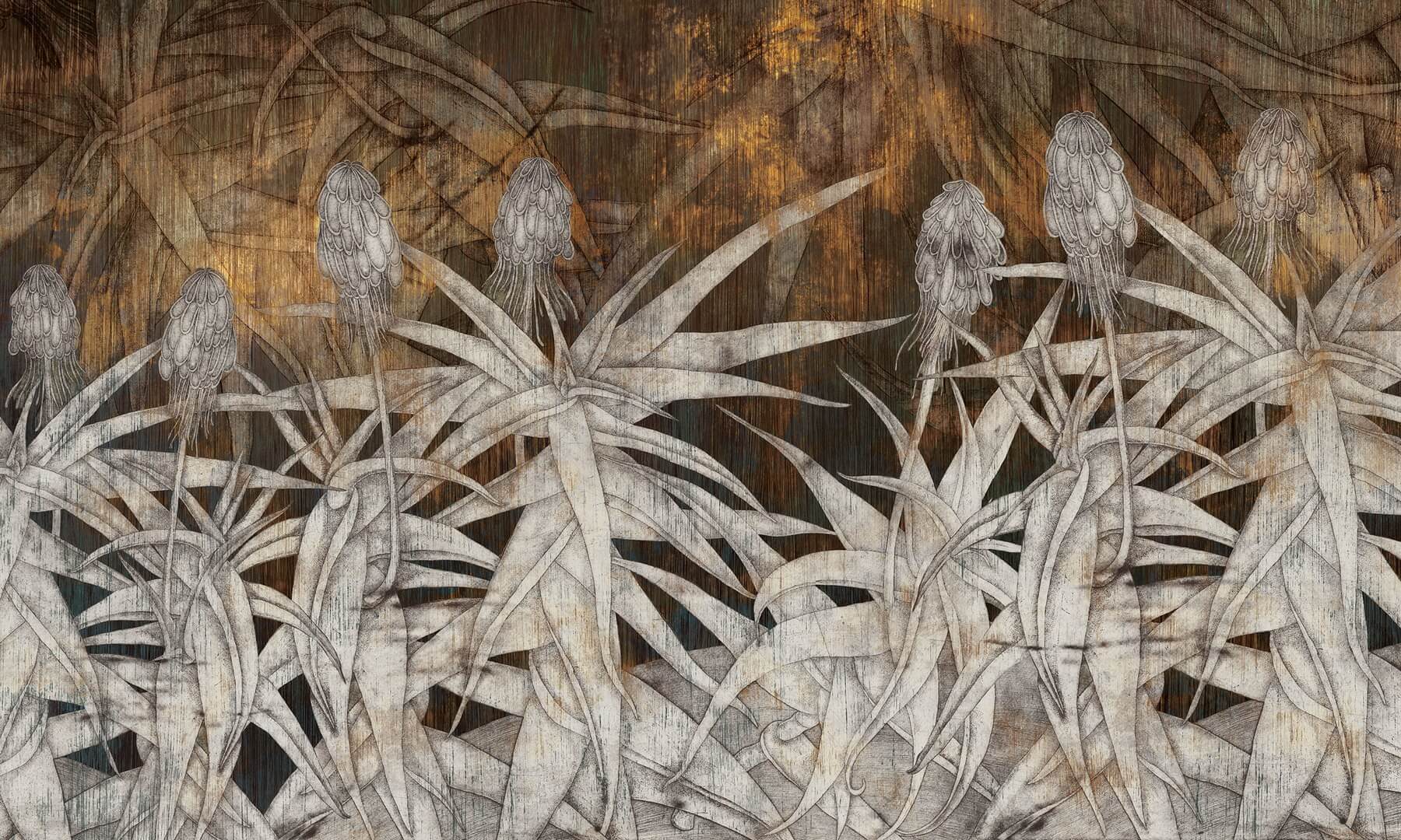 Fototapeta roślinna Wonderwall Estrella 35078304