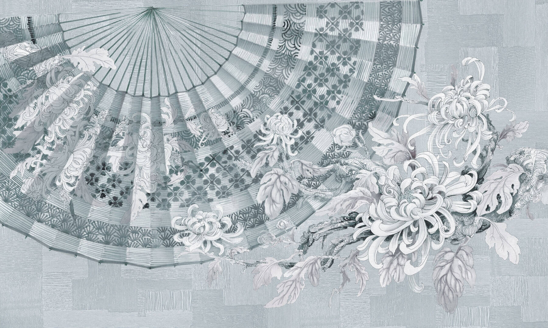 Fototapeta w orientalnym stylu Wonderwall Fan 35071502
