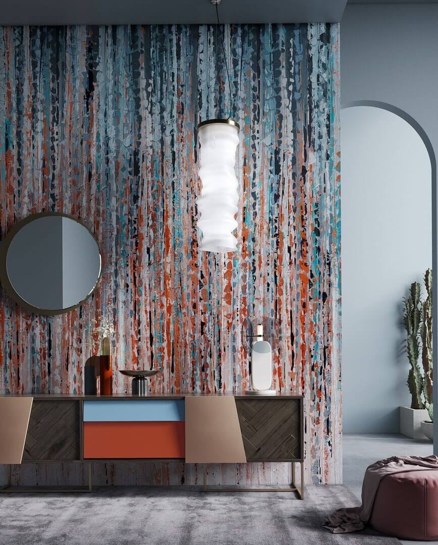 Fototapeta abstrakcyjna Wonderwall Fiber 35052706