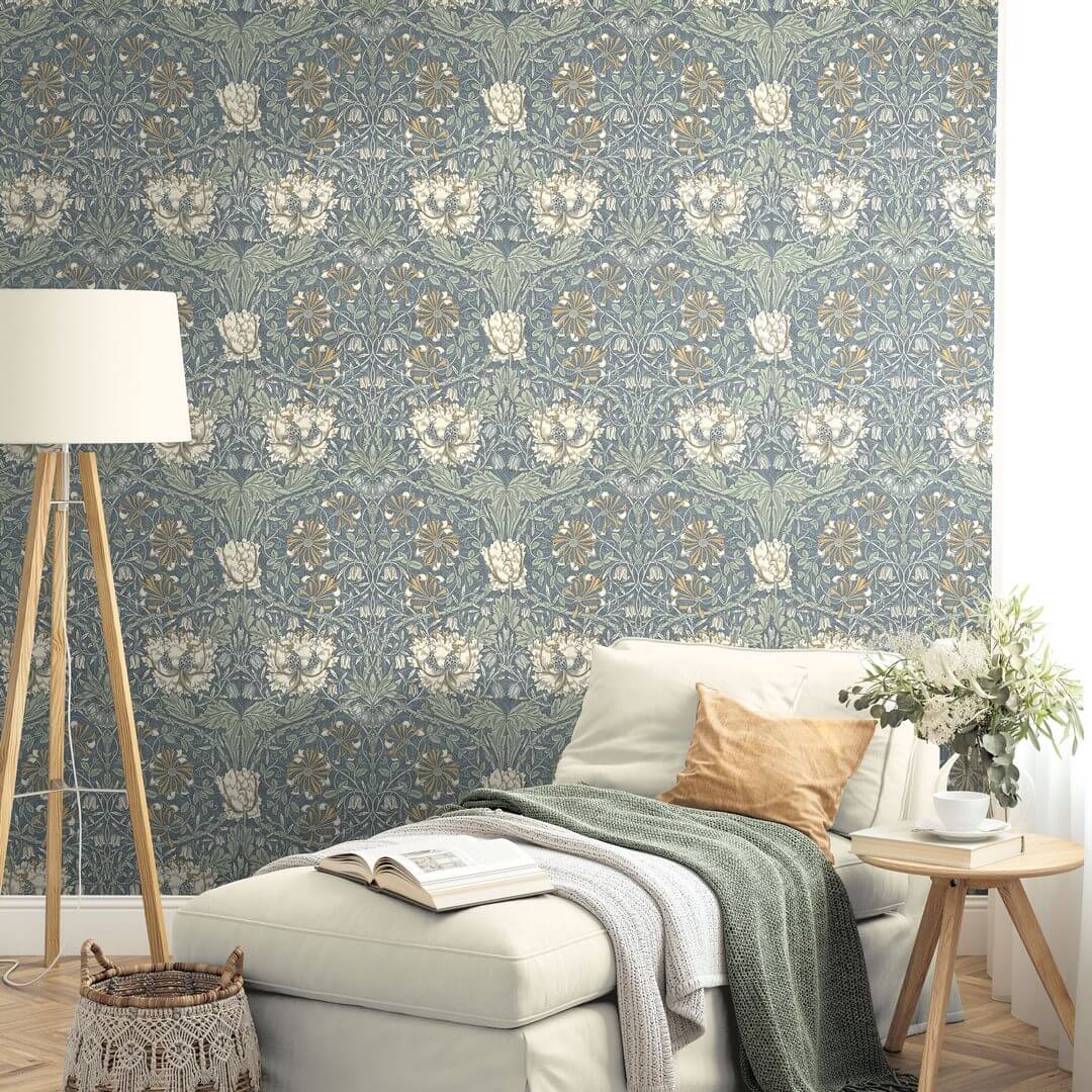 Tapeta roślinny ornament Seabrook ET12602 Legacy Prints