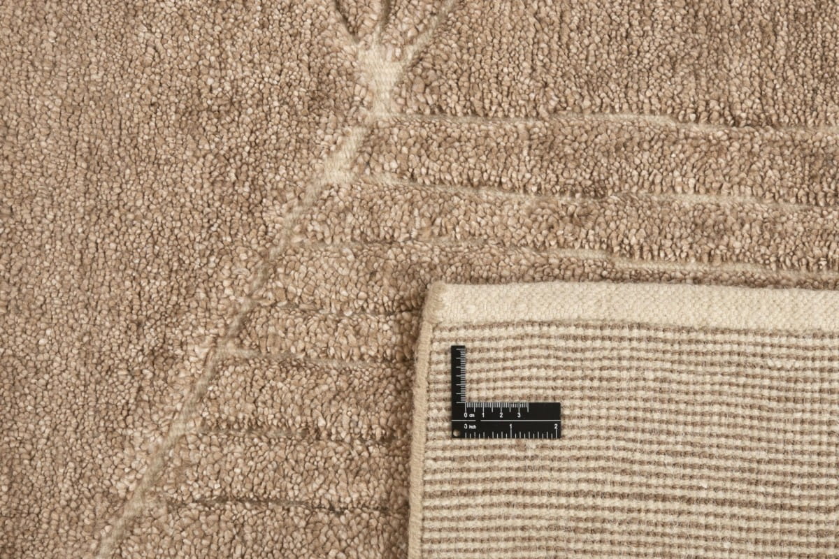 Dywan nowoczesny w linie Landscape Fields Brown Reza's 