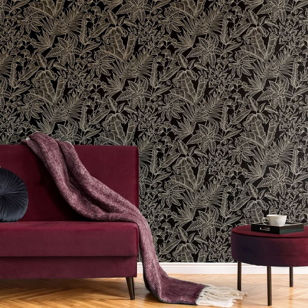 Tapeta liście Boutique 115718 Opulence