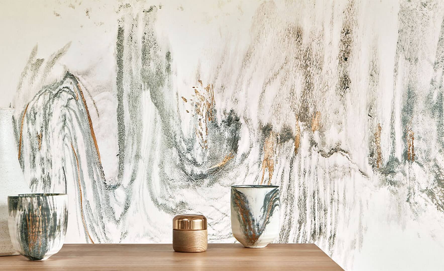 Mural artystyczne fale Villa Nova W623/01 Drifting Kyra Cane Wallcoverings