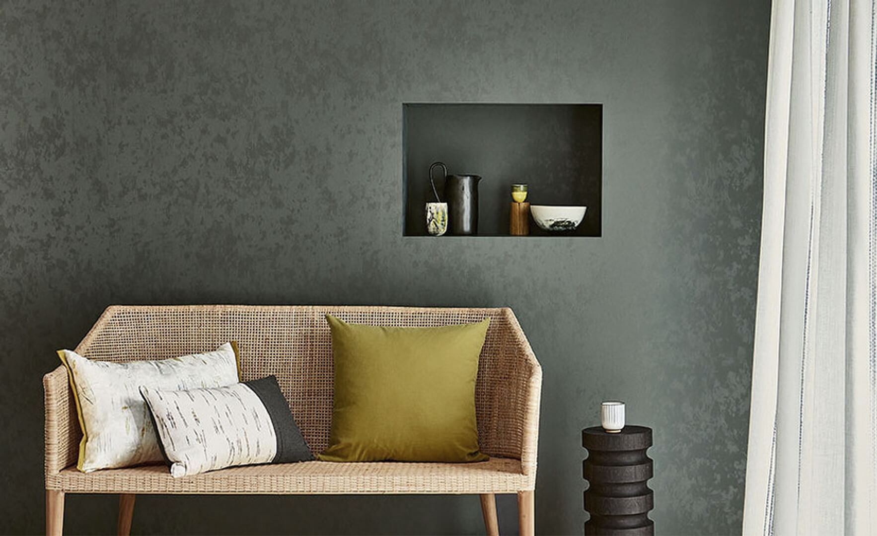 Tapeta jak masa ceramiczna Villa Nova W625/01 Alumina Kyra Cane Wallcoverings