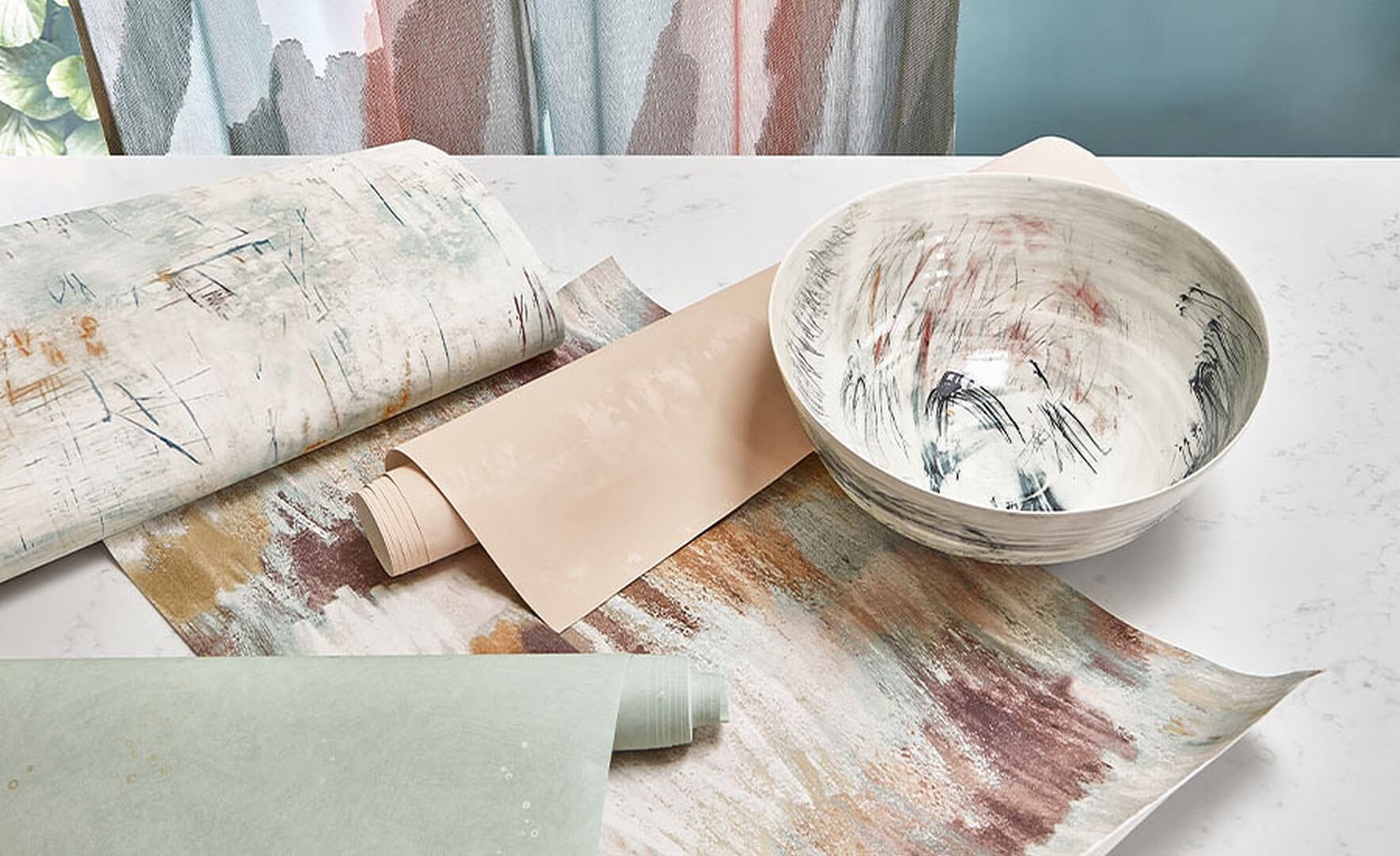 Tapeta abstrakcyjna Villa Nova W626/03 Field Kyra Cane Wallcoverings