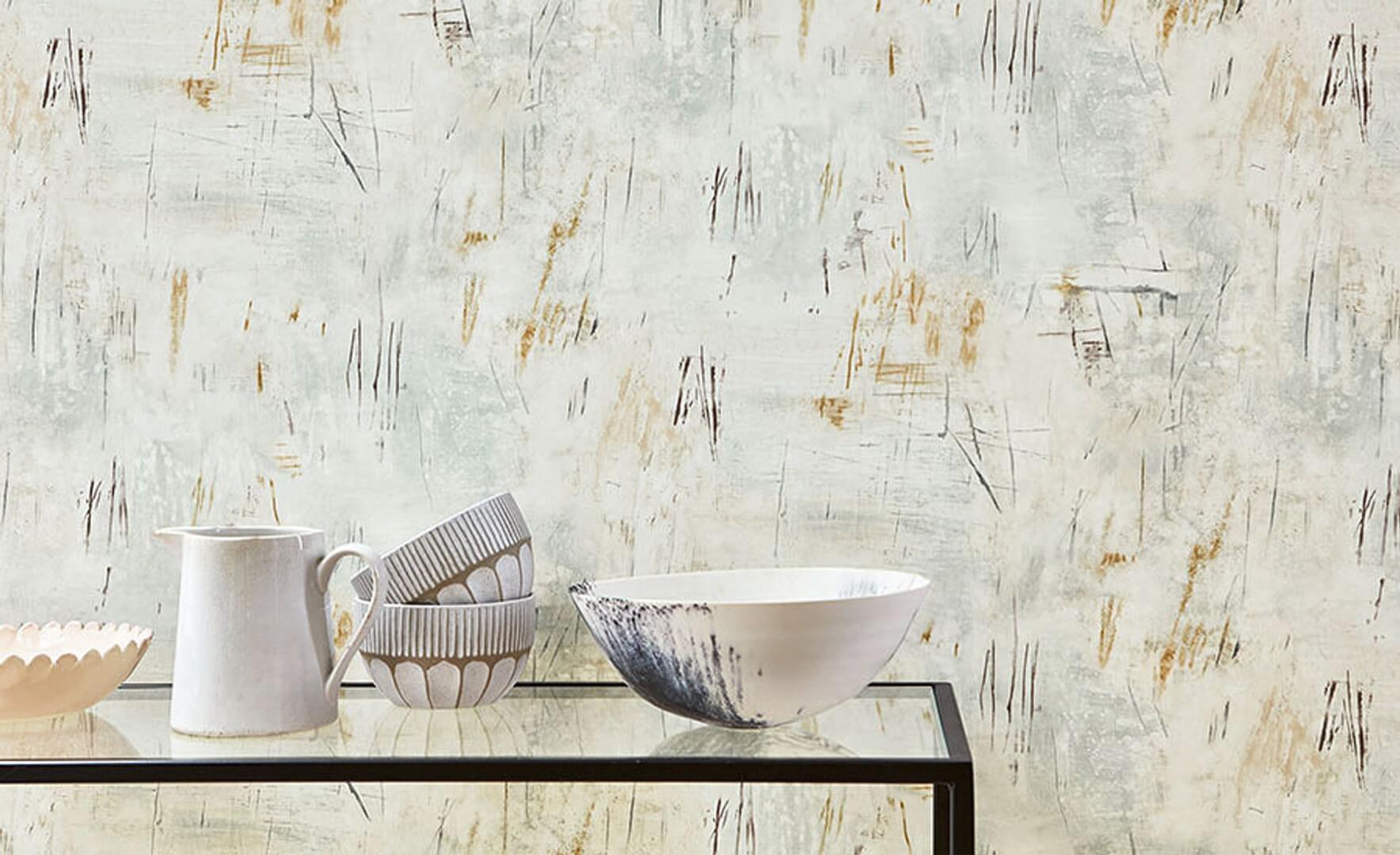Tapeta jak podrapana ściana Villa Nova W629/01 Sgraffito Kyra Cane Wallcoverings