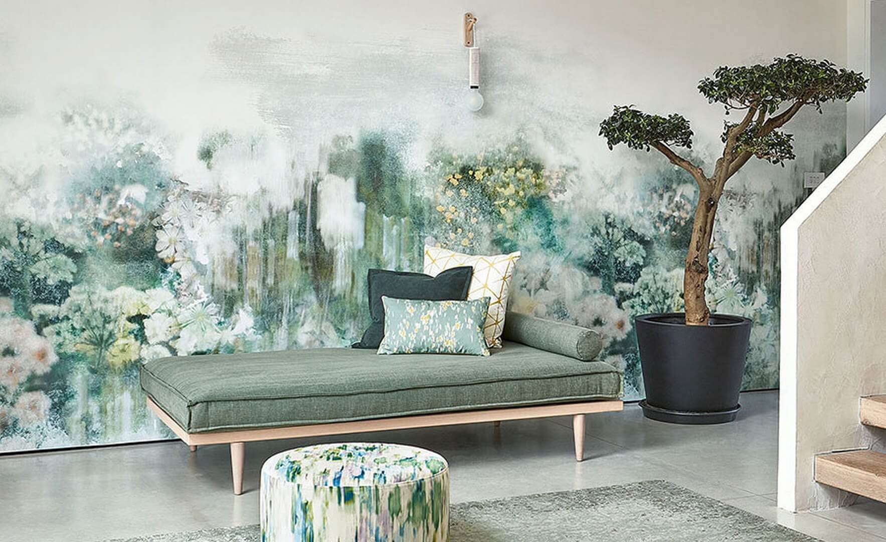 Mural krajobraz kwiatów Villa Nova W631/01 Wander Wall Reverie Wallcoverings