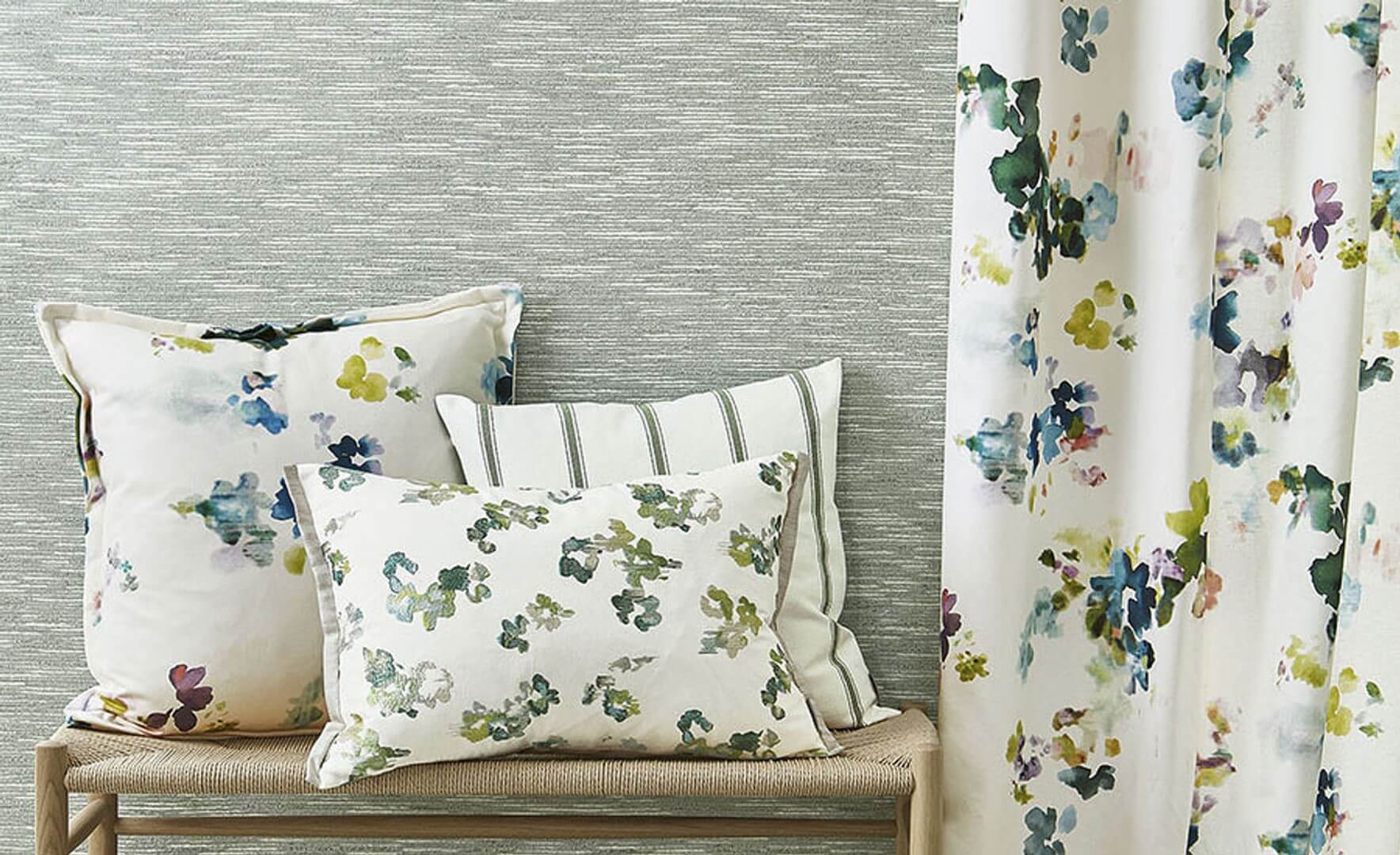 Tapeta imitująca tkaninę Villa Nova W633/04 Idyll Reverie Wallcoverings