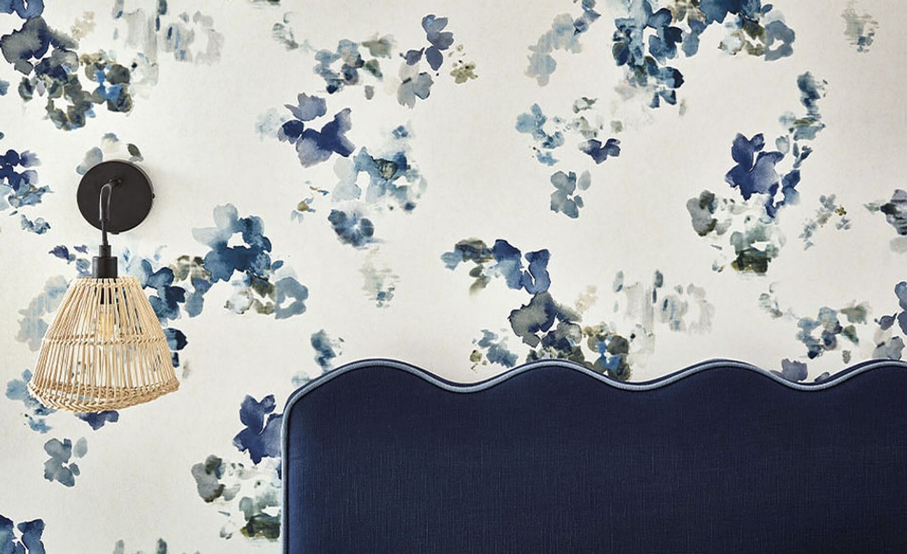 Tapeta akwarelowe kwiaty Villa Nova W636/01 Reverie Reverie Wallcoverings