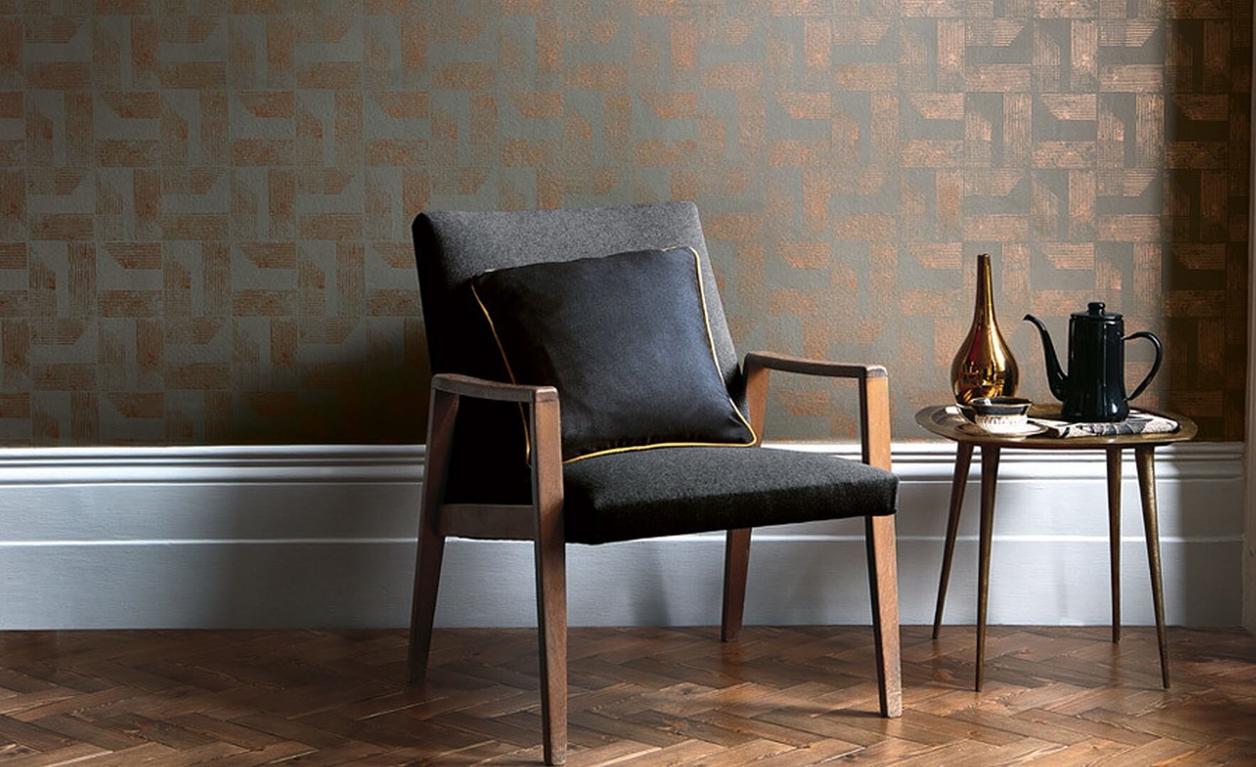 Tapeta geometryczna Villa Nova W552/07 Renzo Renzo Wallcoverings