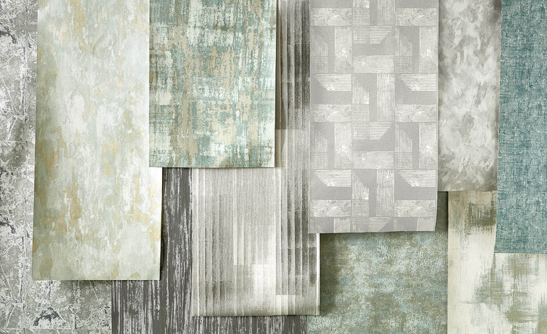Tapeta jak postarzany beton Villa Nova W555/05 Arriccio Renzo Wallcoverings