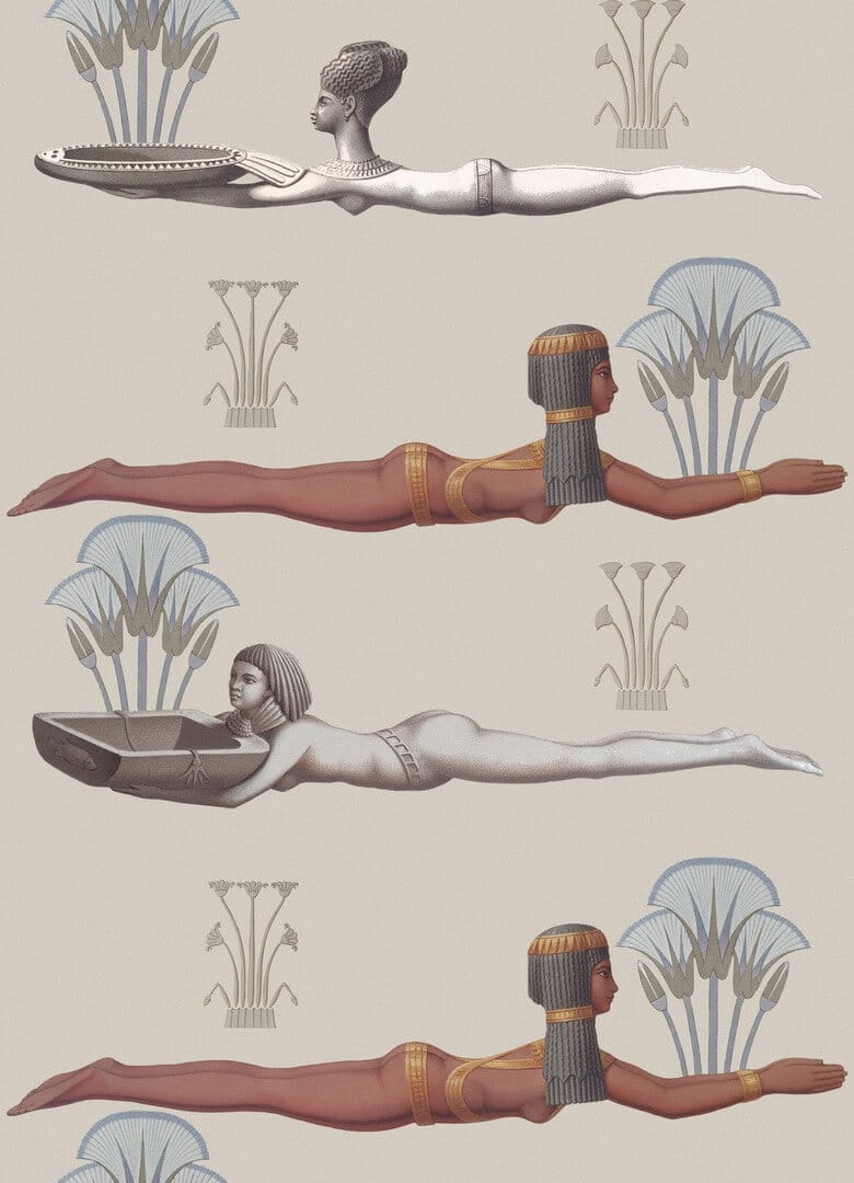 Mural w egipskim stylu Mind the Gap EGYPTUM WP20193 Premium Designer Wallpaper Collection