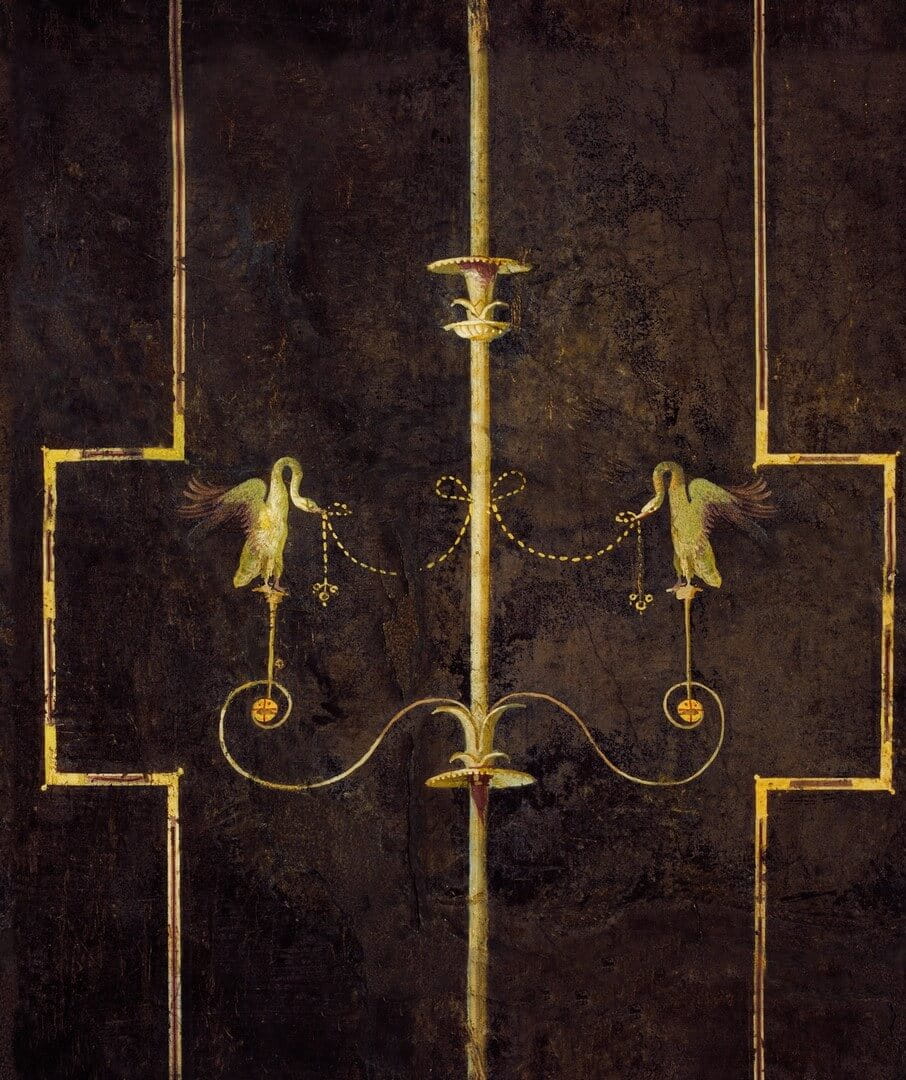 Mural stylowa kratownica Mind the Gap THE SWAN WP20200 Premium Designer Wallpaper Collection