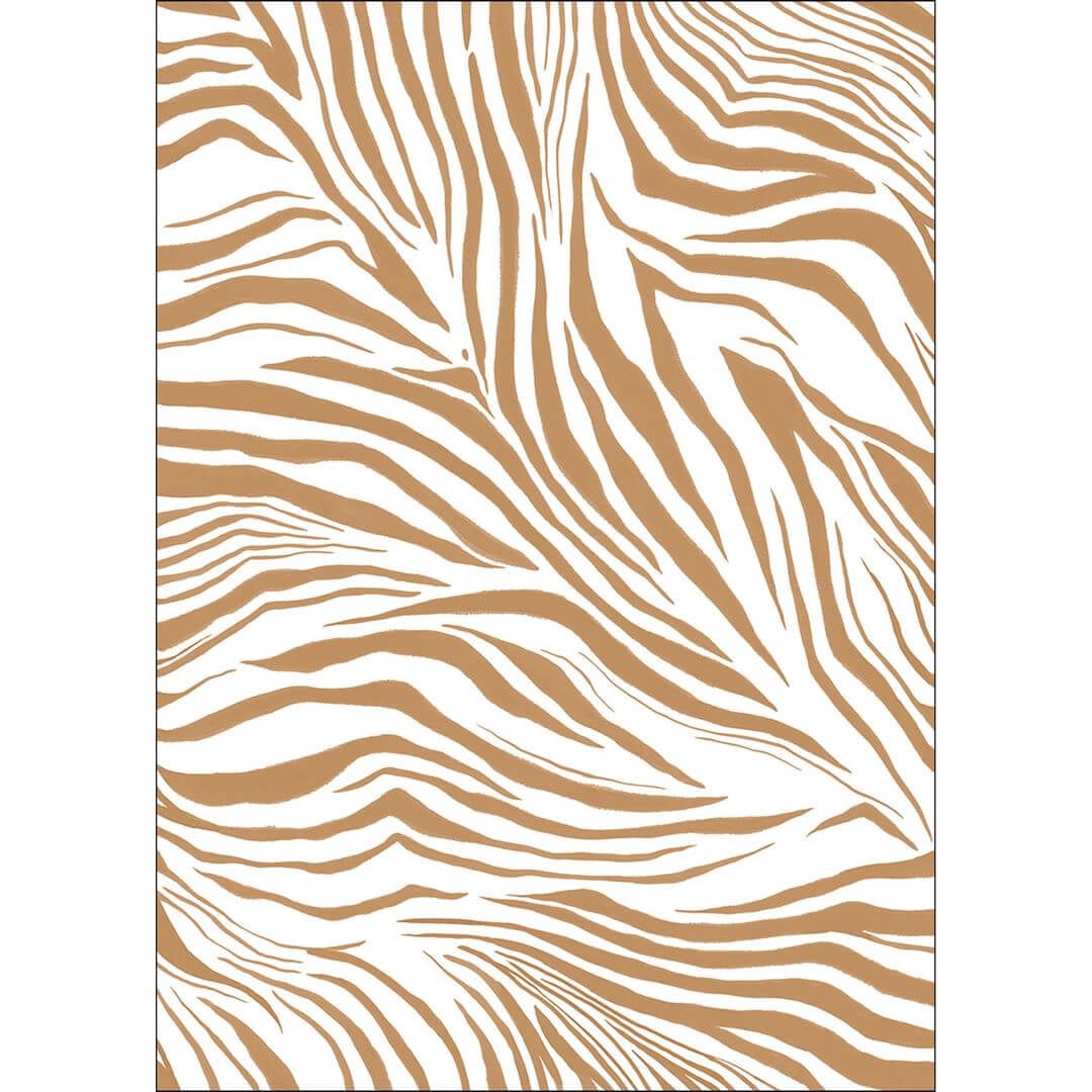 Mural paski zebry Caselio WILD 104960103 M Zebra Stay Wild